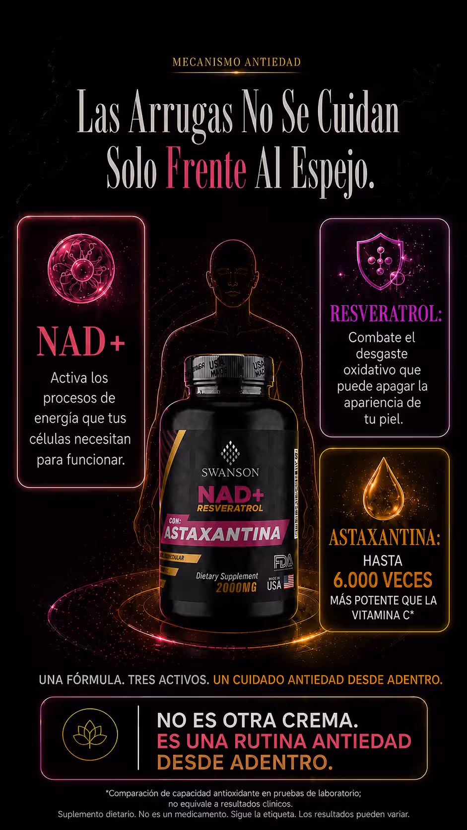 NAD+ RESVERATROL CON ASTAXANTINA 2